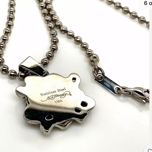 Authentic Ed Hardy UNISEX Love Kills Slowly SS - Picture 6 of 7